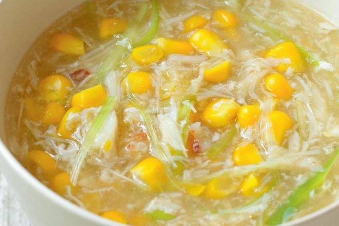 S05. Crab Corn Soup 24oz 蟹肉玉米羹